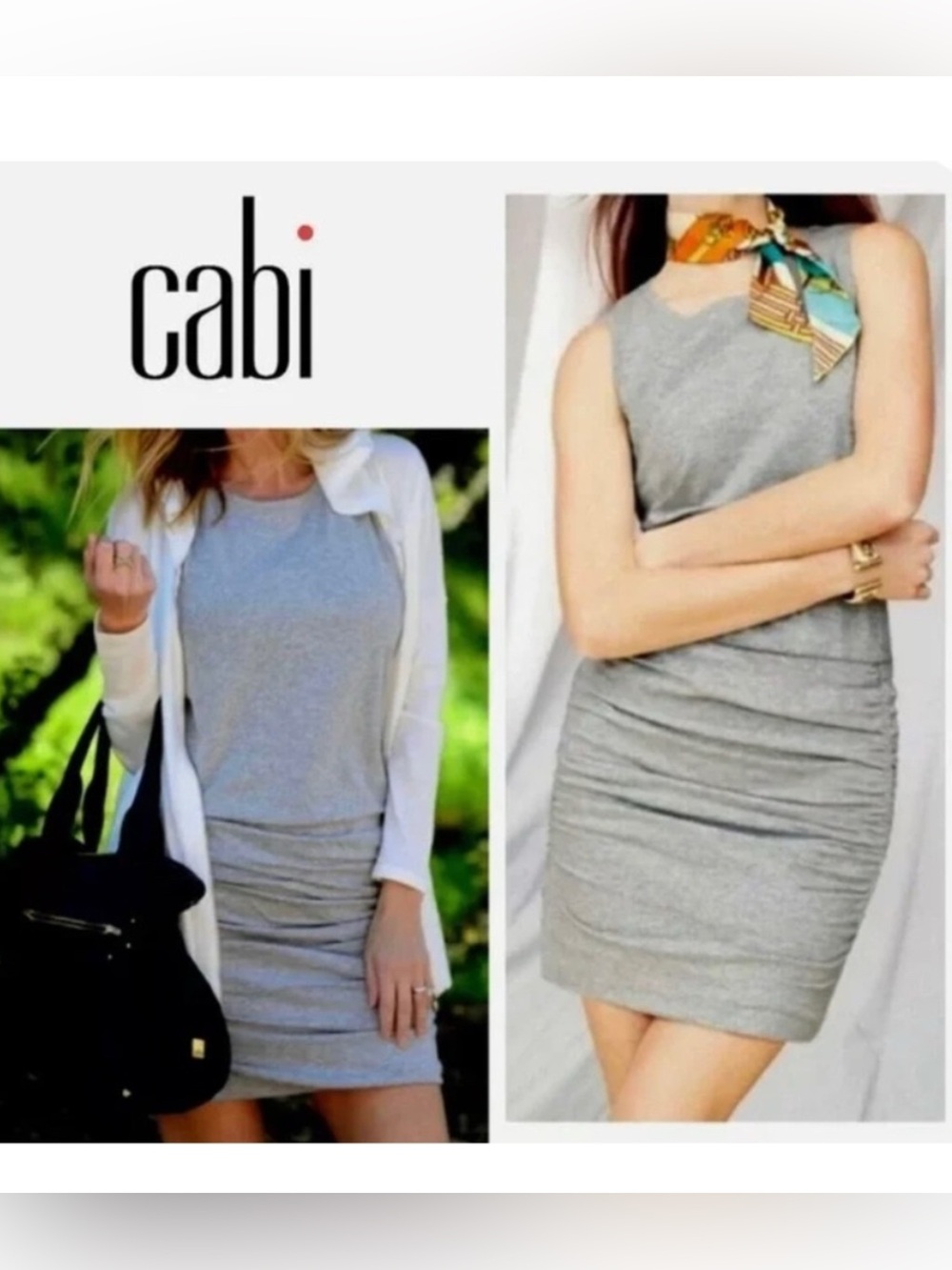 Cabi Everyday Jersey Tank Dress Jersey Sleeveless Comfort Size M